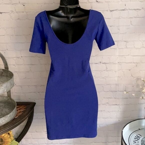 Forever 21 Cobalt Blue Scoop Back Dress - Picture 5 of 6